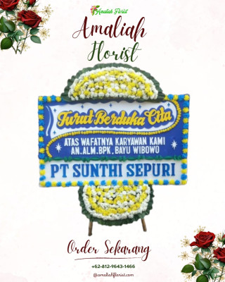 Papan Bunga Duka di Papanggo