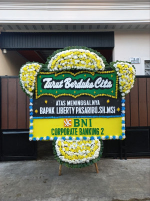 Papan Bunga Duka di Papanggo