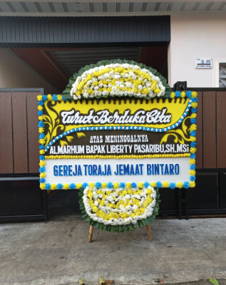 Papan Bunga Duka di Papanggo