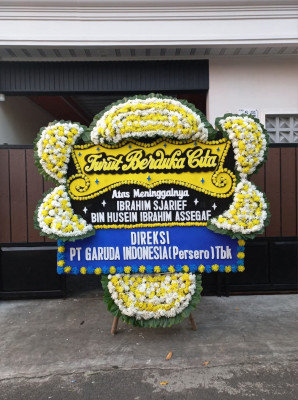 Papan Bunga Duka di Papanggo