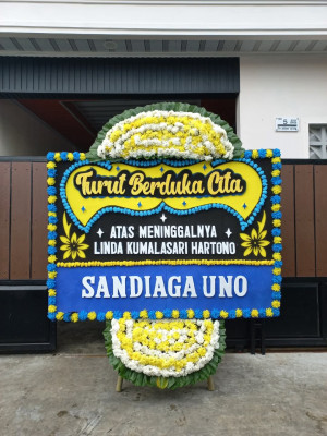 Papan Bunga Duka di Papanggo